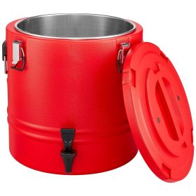 Insulated Beverage Dispenser, 8 Gal/30.3L Thermal Hot and Cold Drink Server Dispenser with Spigot