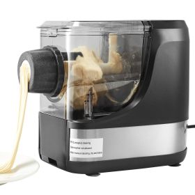 Electric Pasta Maker, 150W Automatic Noodle Maker Machine with 8 Pasta Shapes, 4 Intelligent Modes