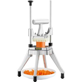 Commercial Vegetable Fruit Chopper 1/4" Blade Heavy Duty Professional Food Dicer Kattex French Fry Cutter Onion Slicer Stainless Steel for Tomato